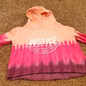 Justice girls hoodie